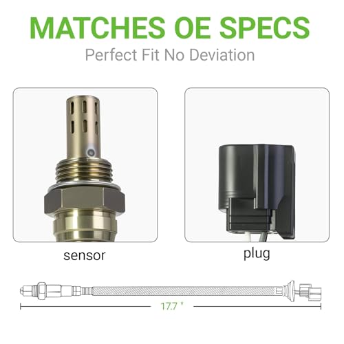 O2 Oxygen Sensor Downstream B1S2 Heated Compatible with Honda CR-V Civic Accord Pilot Odyssey Clarity Insight # 250-241208 250241208# 2016 2017 2018 2019 2020 2021 2022 - size: 250-241208