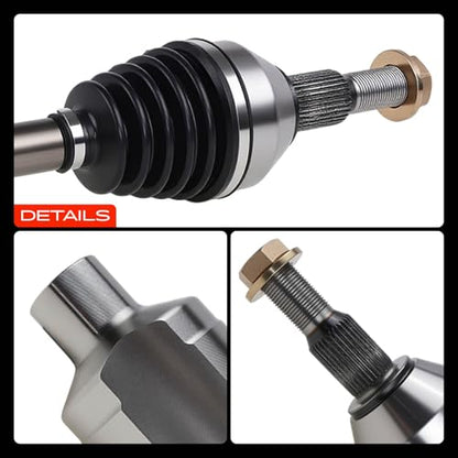 A-Premium Front Right Passenger Side CV Axle Shaft Assembly - style: Front Passenger Side
