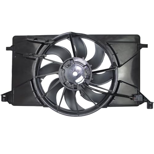 Engine AC Condenser Radiator Cooling Fan Assembly Compatible with FordFocus