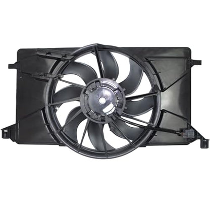Engine AC Condenser Radiator Cooling Fan Assembly Compatible with FordFocus