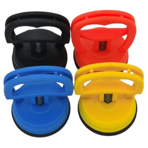 4 Pack Car Dent Puller, for Car Dent Repair，Ceiling Panels, Glass, Screens, Tiles, Doors, and Other Movable Components
