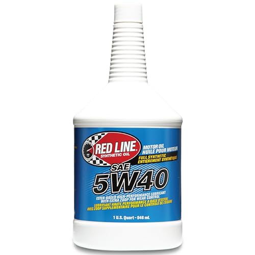 Red Line 15404 SAE 5W40 Fully Synthetic Motor Oil - 1 Quart