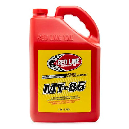 Red Line 50505 MT-85 Manual Transmission 75W85 GL-4 Gear Oil - 1 Gallon (4 Pack) - size: 4 Pack (Gallons)