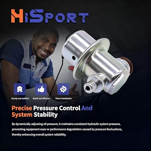 HiSport Fuel Pressure Regulator Compatible with Lexus SC300 SC400 - size: HSFPRR4037