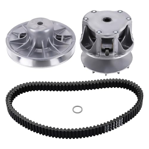 maXpeedingrods Primary & Secondary Driven Clutch w/Belt for Polaris Ranger 570 EFI 2014-2017, Ranger 500 2017-2021, Ranger Crew 570 EFI 2014 2018-2019, Replace# 1323255,1323013