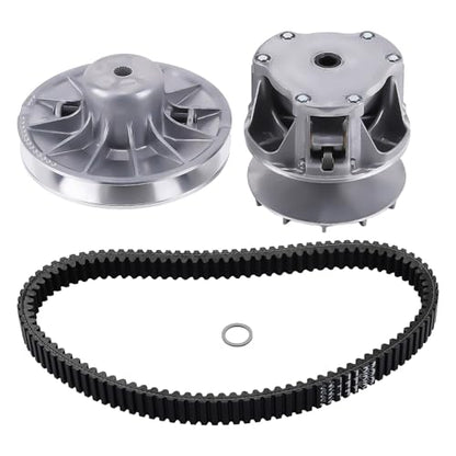 maXpeedingrods Primary & Secondary Driven Clutch w/Belt for Polaris Ranger 570 EFI 2014-2017, Ranger 500 2017-2021, Ranger Crew 570 EFI 2014 2018-2019, Replace# 1323255,1323013