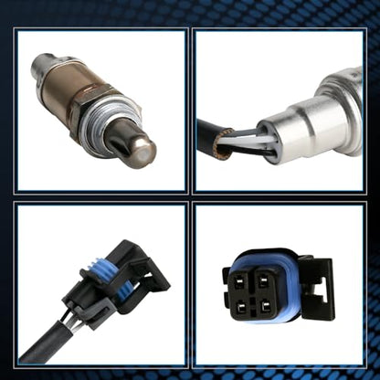 Oxygen Sensor Downstream Compatible with Oldsmobile Alero Cutlass Achieva & Pontiac Grand Am & Chevy Malibu Corvette Replace # 13111 - size: 13111