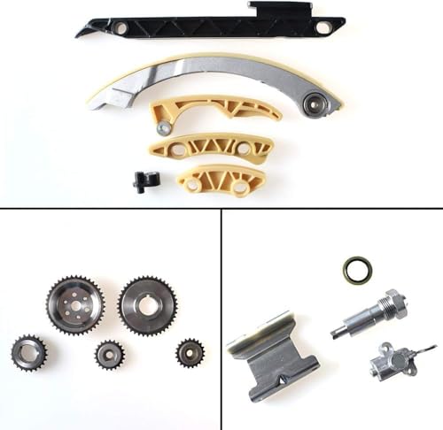 2.4 Ecotec Timing Chain Kit 12680750 w/Water Pump w/Head Gasket Set 2.0 2.2 - size: Timing Chain Kit & Water pump & oil pump