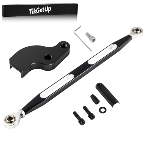 M8 Ez Shift +Shifter Linkage Kit for Harley '17-Late Touring FL and '18-Late Softail FX，Black - color: Black, style: 2pc for M8