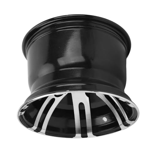 10 Inch ATV Wheel Rim, Universal High Strength ATV Aluminum Alloy Rim for ATVs Go Karts Cart 4 Wheel Vehicles (Rear Wheel) - size: Rear Wheel