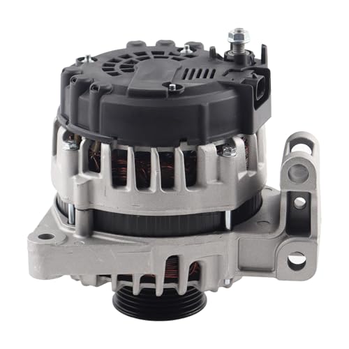 Alternator 150A 12V 6-Groove Pulley Compatible with 2010-2012 Chevy Equinox,2012-2016 Impala,2014-2016 Impala Limited,2010-2012 GMC Terrain,Replace 13588312