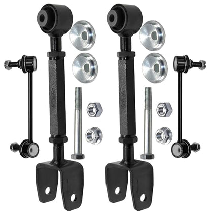 Detroit Axle - Rear 4pc Control Arms Kit for 2014 2015 2016 Mazda 3, 2 - size: 4CS48207/4PC