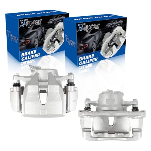 Front Left & Right Disc Brake Calipers with Bracket – Fits Pontiac Vibe 2009–2010, Scion tC 2011–2016, Toyota 2006–2020 (RAV4, Corolla, iM, Matrix) – Replaces 19B3194 & 19B3195 – 2-PC Set