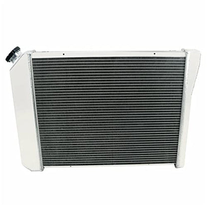 3 Row Radiator Shroud Fan For Chevy El Camino 75-87 Pontiac 68-70 - size: 3 Row Radiator/w Cap+Shroud Fan+Relay Kit