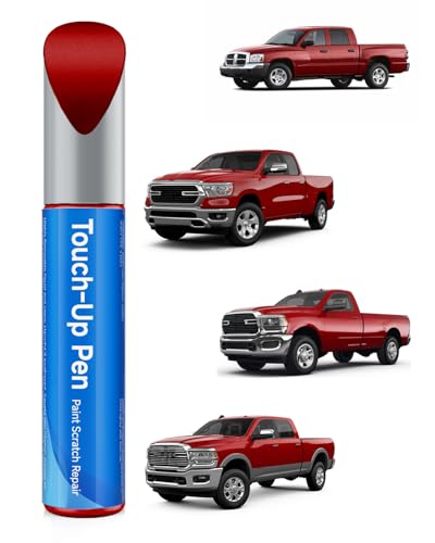 Flame Red PR4/TR4 Car Touch Up Paint Compatible with Dodge – Scratch Repair Kit, Exact OEM Color Match, Scratch & Rust Repair, Car, Truck & SUV Paint Fix - color: Flame Red