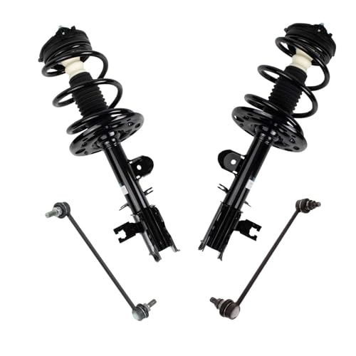 TRQ Front Suspension Kit Complete Strut & Coil Spring Assembly Sway Bar - style: SCA32462