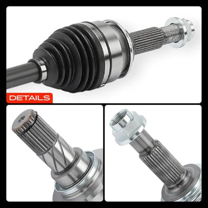 A-Premium Front Left Driver Side CV Axle Shaft Assembly - style: Front Driver Side