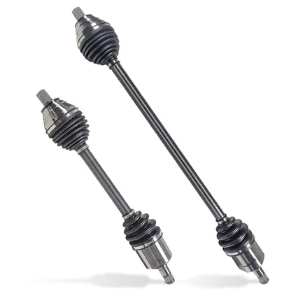 Front CV Axle Shaft Assembly Compatible with Volkswagen Vw Passat 2009-2006, 2.0L Automatic CVT Trans, Left and Right Front CV Axle, 2.0T Comfortline Highline Komfort Trendline Base Sedan Wagon - size: B2CV030-Passat