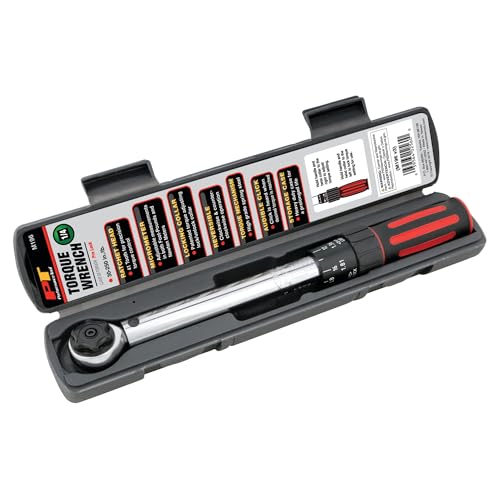 Performance Tool M196 1/4 in. Drive Torque Wrench, 30 to 250 in-lbs. - style: 1/4" Dr. Click Style (30-250 in/lbs)