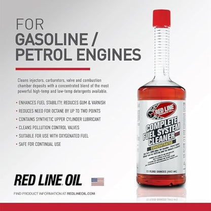 SI-1 Complete Fuel System Cleaner – 15 oz Fuel Additive for Gasoline Engines – Cleans Fuel Injectors, Combustion Chambers, Valves, and Intake Systems