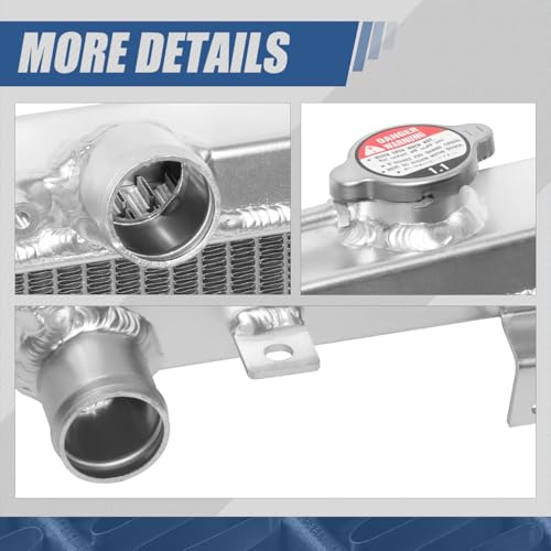 Auto Dynasty Radiator for 2002-2007 Subaru Impreza MT