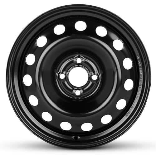 For 2018-2024 Nissan Kicks 16 Inch Painted Black Rim - OE Direct Replacement - Road Ready Car Wheel