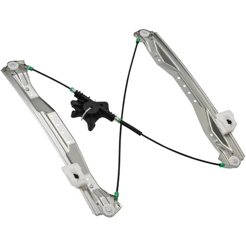 TNMT Front Driver Side Window Regulator Without Motor Compatible with Chrysler, Dodge, Ram & VW - 2008-2016 Town & Country, 2008-2020 Grand Caravan, 2012-2015 C/V, 2009-2014 Routan, Replace # 749-508 - size: Front Driver, style: 08-16 Chrysler Town & Coun
