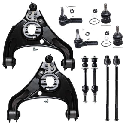 Detroit Axle - RWD 10pc Front Suspension Kit For 2006-2012 Ram 1500 - size: 10CS48095/10PC