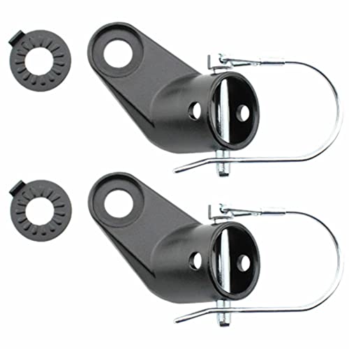 Bike Trailer Hitch Coupler for Instep and Schwinn Bike Trailer for Kids/Dog Replacement Bicycle Trailer Attachment for Baby Bike Trailers - color: 2 Pack Coupler