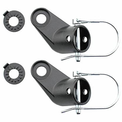 Bike Trailer Hitch Coupler for Instep and Schwinn Bike Trailer for Kids/Dog Replacement Bicycle Trailer Attachment for Baby Bike Trailers - color: 2 Pack Coupler