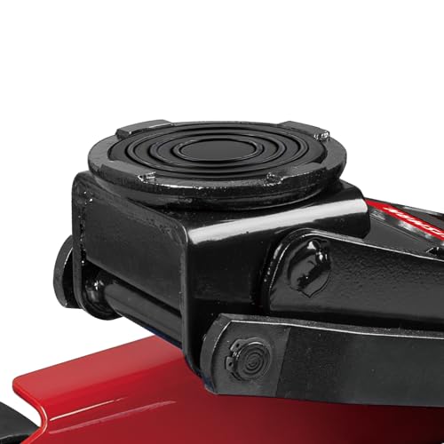 Torin Craftsman 4 Ton (8000 lb) Low Profile Hydraulic Service Floor Jack, Dual Piston Quick Lift Pump