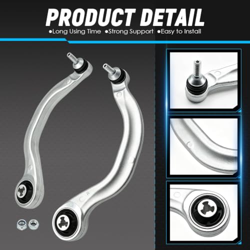 2pc Front Lower Bending Arm Compatible with Model 3 Y 19-24