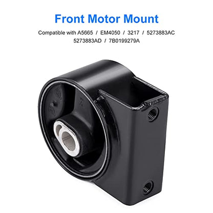 JDMON 4Pcs Engine Motor Mount Replacement for 2011-2015 Chrysler Dodge - size: 4PCS-Compatible with OE#A5665 A5480 A5589 A5577