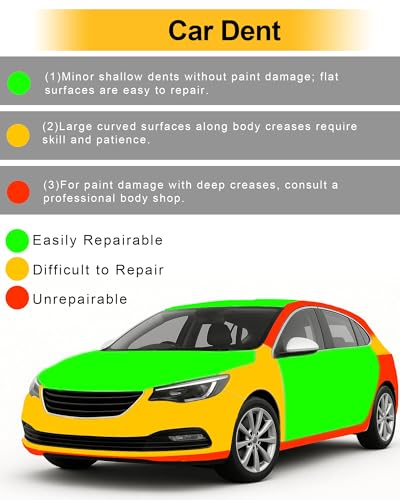 3 Pack Metal Dent Puller,Car Dent Puller ,Heavy Duty Metal Car Dent Repair Kit,Upgraded Aluminum Alloy Dent Pulle,Paintless Dent Repair Tools for Car Dent ,Glass, Tiles Lifting and Objects Moving - size: 3PCS Metal Suction Cup