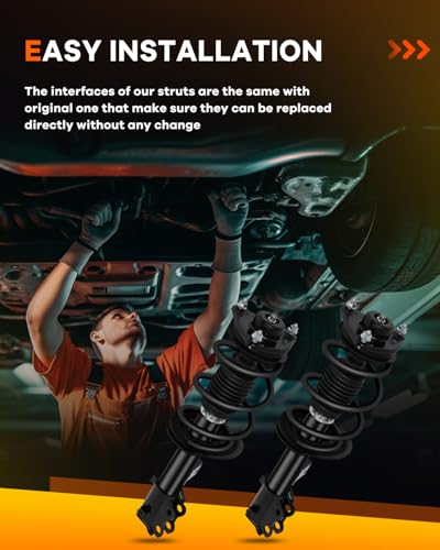 OCPTY Front Complete Strut Assembly for Hyundai for Sonata FWD 2013-2014