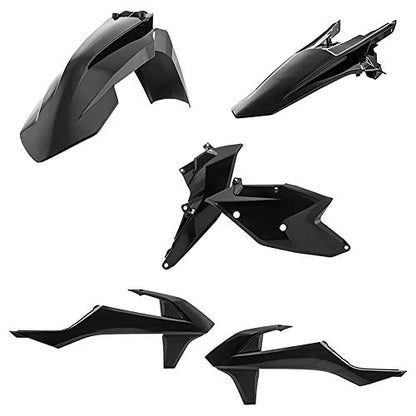 Acerbis Replica Plastic Kit Black for KTM 500 EXC-F 2017-2018
