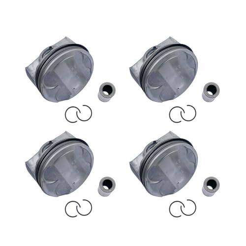 4pcs Piston Ring Kit 23041-2E800 +0.5mm Oversize For Hyundai Kia 2.0L G4NH