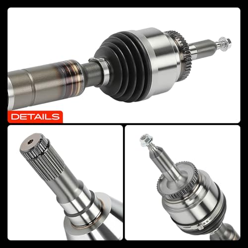 A-Premium Set of 2 Front CV Axle Shaft Assembly - style: Front Driver and Passenger Side