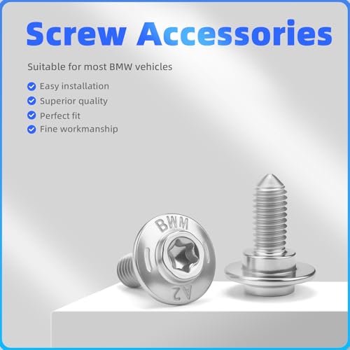 Fairing Bolt Kit, for BMW Motorcycle Body Panel, Windshield & Seat Cowl - size: M5 x 16 B