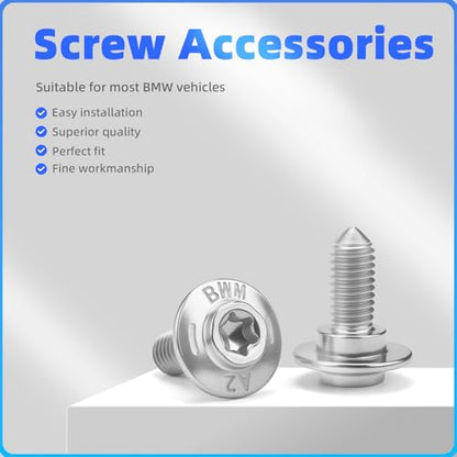 Fairing Bolt Kit, for BMW Motorcycle Body Panel, Windshield & Seat Cowl - size: M5 x 16 B