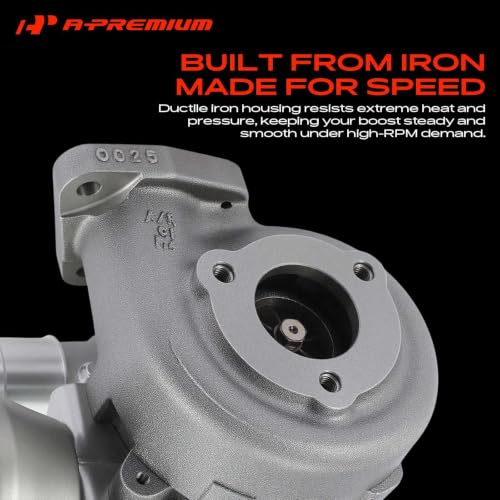 A-Premium Complete Turbocharger Turbo Kit with Gasket