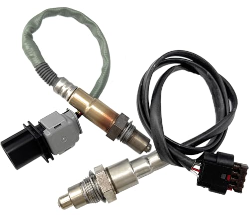 2Pcs Upstream & Downstream O2 Oxygen Sensor Fit 2016-2020 Ford Fusion 1.5L/2.0L Turbo, 2017-2019 Ford Escape 1.5L/2.0L Ecoboost, Edge, Explorer, Focus, Lincoln MKC MKZ | 234-8039 234-5172