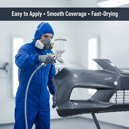 Adhesion Promoter 4L - Automotive Surface Adhesion Enhancer with Flex Agent for Plastic, Metal, Fiberglass, and Vinyl, Fast Dry
