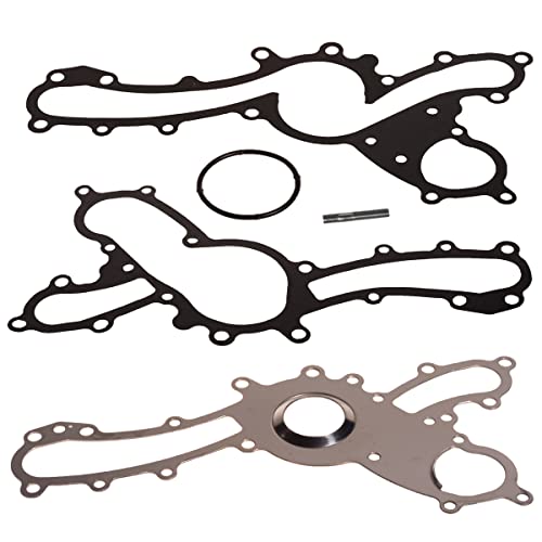 AUQDD AW6047 Water Pump Kit w/Gasket Fit For (V6-3.5L,2GRFE/2GR-FXE) 07-18 Lexus ES350 /07-15 RX350 /10-15 RX450h /05-18 Toyota Avalon /07-17 Camry /08-16 Highlander /06-12 RAV4 /07-16 Sienna Venza - size: AW6047