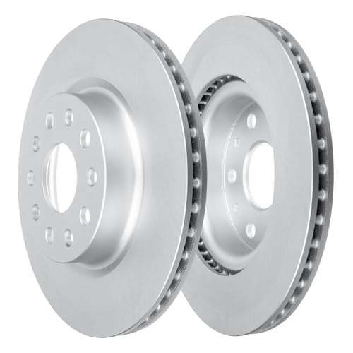 Detroit Axle - Brake Rotors for Jeep 2018-2026 Wrangler [Brake Code BRY] - size: 4R54652/kit