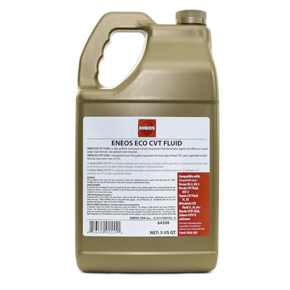 ENEOS ECO CVT Fully Synthetic Transmission Fluid, 5 Qt