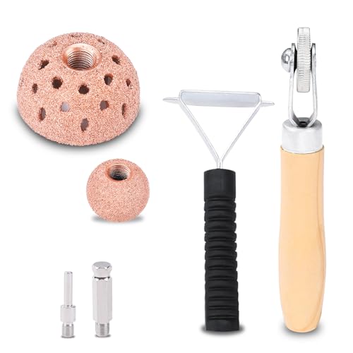 Unicaravan Tire Patch Repair Tools Tire Buffing Wheels 25mm 42mm - size: 25+42mm 6PCS