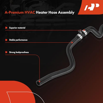 A-Premium Engine To Heater Inlet Tube HVAC Heater Hose Pipe Line Assembly