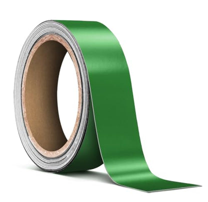 VViViD Satin Green Chrome Pinstripe Vinyl Tape Roll (1” x 25ft) - color: Satin Green Chrome, size: 1" x 25ft