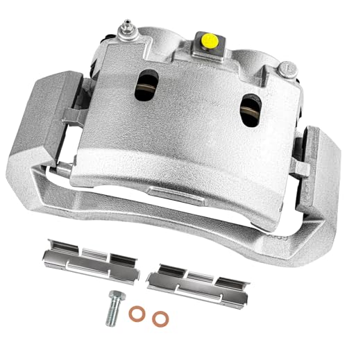 cciyu Front Left Disc Brake Caliper Assembly With Bracket 18B4747 - size: Front Left[18B4747]